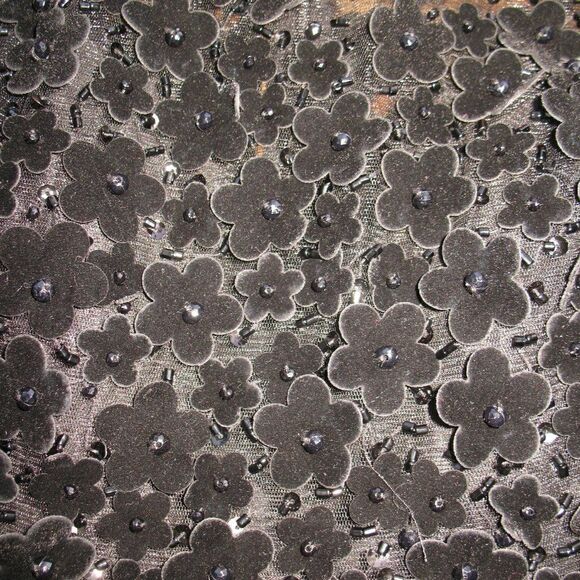 Mac Duggal Embellished Illusion Fit & Flare Dress 67007 Black - Picture 12 of 16